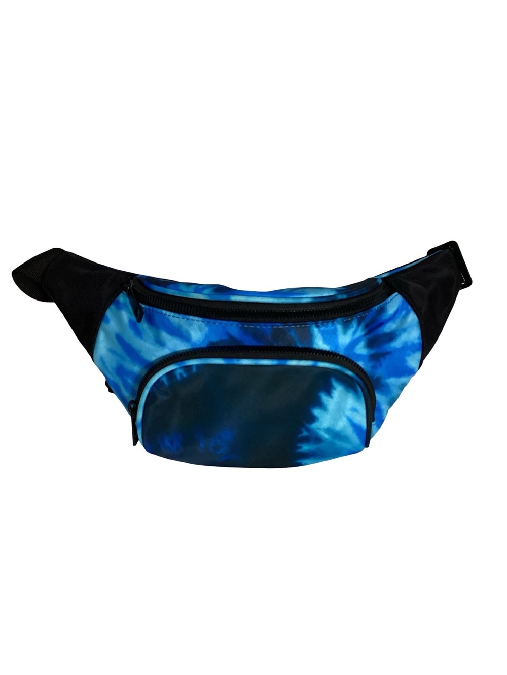 Like Dreams Blue Tie Dye Fanny Pack Waist Belt Crossbody Bag